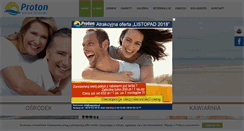 Desktop Screenshot of owproton.pl